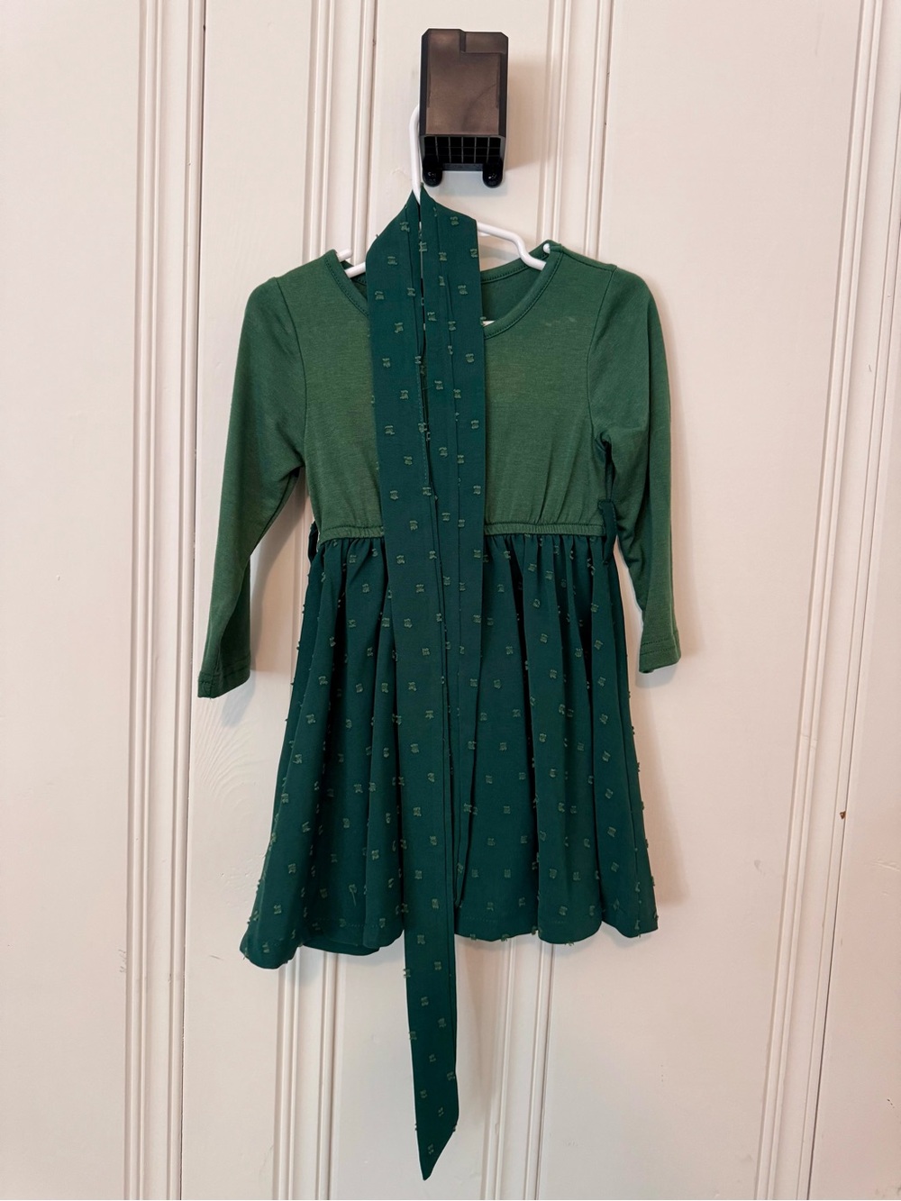 Emerald Green Matching Family Dress Set - Picture 9 of 15